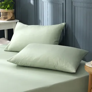 【加價購】台灣製造 柔絲棉素色枕頭套2入組(多款任選)