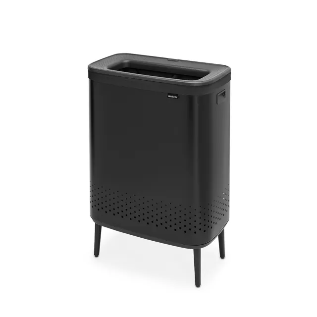 【Brabantia】BO Laundry Bin Hi洗衣桶45L 2分隔(全新款式 純淨白/尊爵黑)