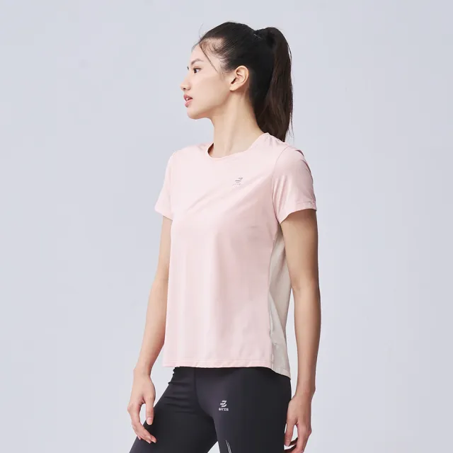 【BATIS 巴帝斯】24SS 女配色機能短T-女-二色