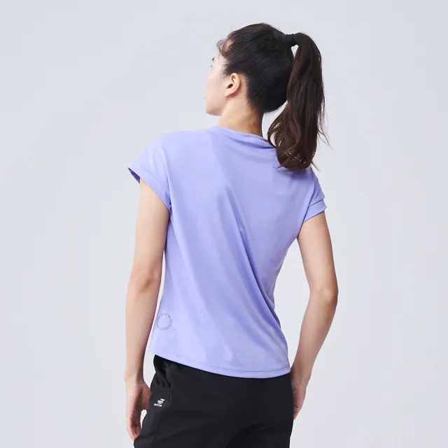 【BATIS 巴帝斯】24SS 女連袖開叉透氣短T-女-二色