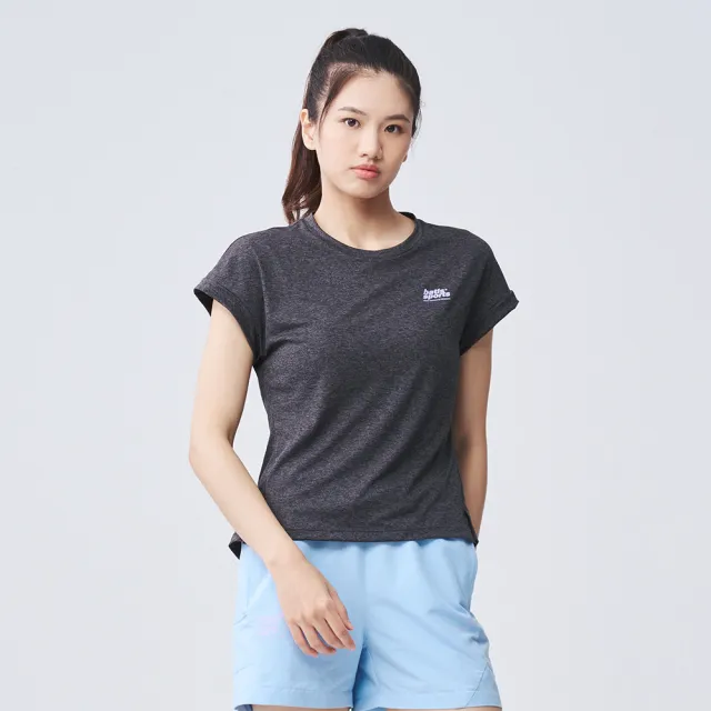 【BATIS 巴帝斯】24SS 女連袖開叉透氣短T-女-二色