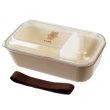 【SABU HIROMORI】日本製MOOMOO微波抗菌便當盒 附束帶(520ml、4色任選、可洗碗機)