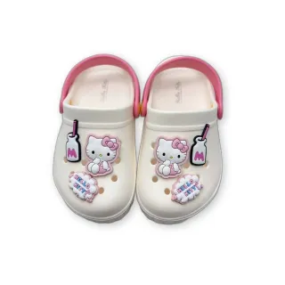 【SANRIO 三麗鷗】台灣製三麗鷗卡通涼鞋(KITTY 嬰幼童鞋 園丁鞋 童鞋)