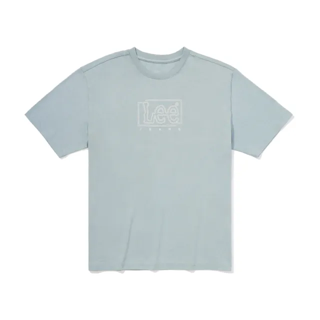 【Lee 官方旗艦】男裝 短袖T恤 / 胸前電路 大LOGO 共3色 舒適版型(LB302080742/LB302080745/LB302080K14)