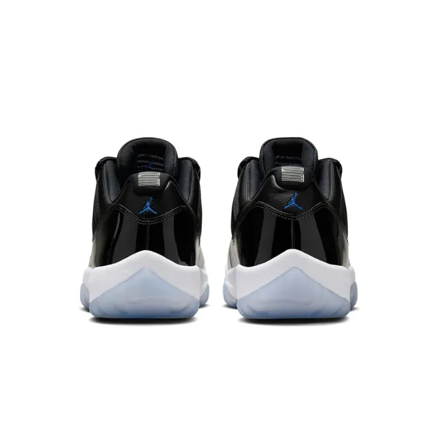 【NIKE 耐吉】Air Jordan 11 Retro Low Space Jam 黑藍冰底 FV5104-004(AJ11 男鞋 休閒鞋)