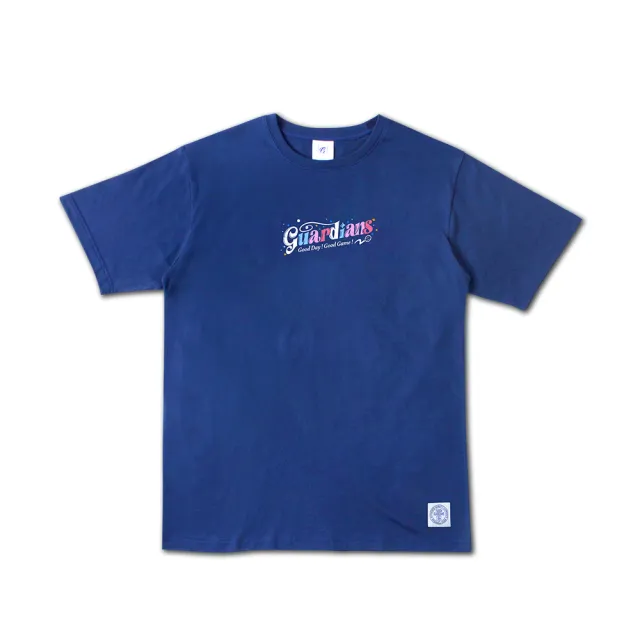 【富邦悍將】繽紛LOGO TEE(灰藍_S-3XL)