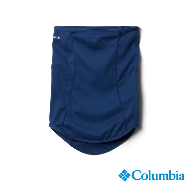 【Columbia 哥倫比亞 官方旗艦】男女款-Freezer Zero™UPF50涼感快排頸圍-深藍色(UCU01340NY/IS)