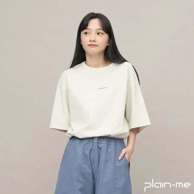 【plain-me】PM mini logo水洗TEE PLN0058-241(男款/女款 共2色 TEE 休閒上衣)