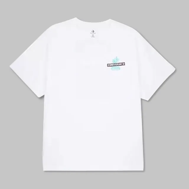 【CONVERSE】FESTIVAL PALM TREE TEE WHITE 短袖上衣 男上衣 T恤 白色(10027152-A01)