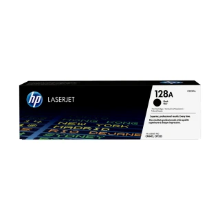 【HP 惠普】128A LaserJet 黑色原廠碳粉匣(CE320A)