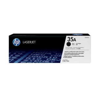 【HP 惠普】35A LaserJet 黑色原廠碳粉匣(CB435A)