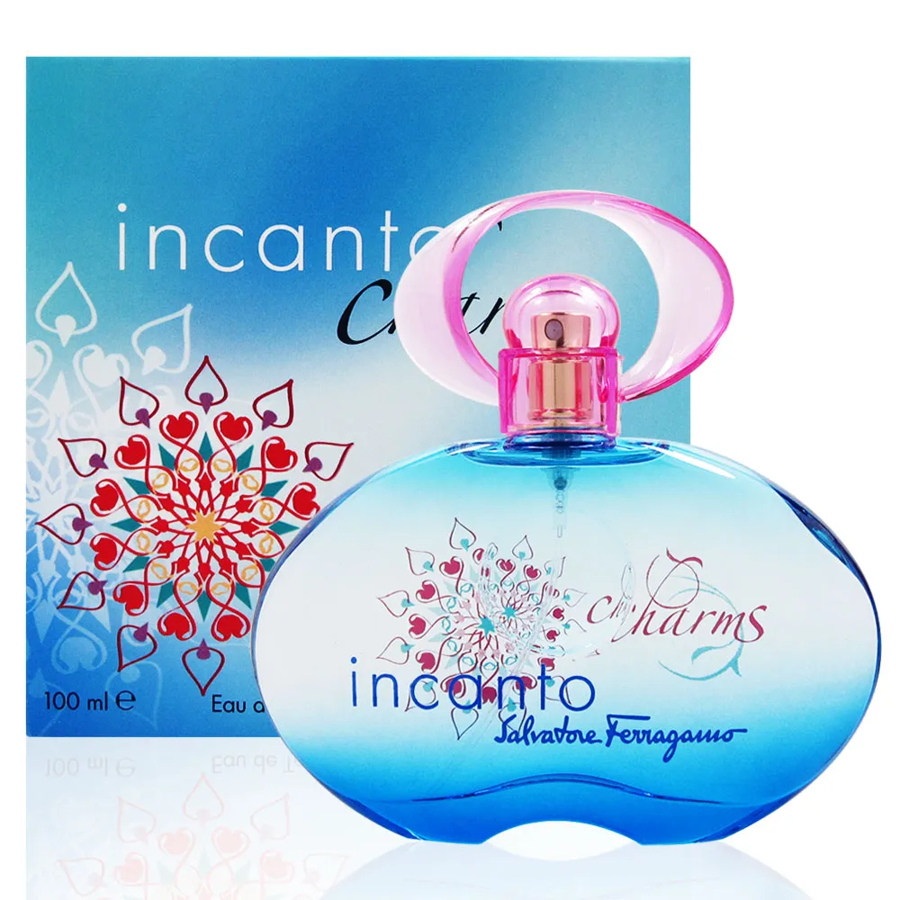 【Salvatore Ferragamo】incanto charms 甜心魔力女性淡香水 EDT 100ml(平行輸入)