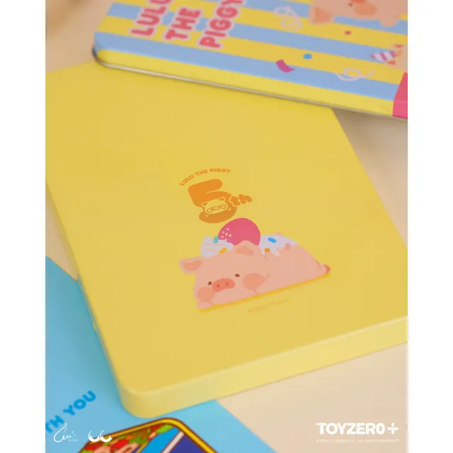【TOYZEROPLUS】罐頭豬LuLu 經典系列-明信片套裝