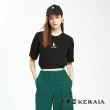 【KERAIA 克萊亞】夏日繽紛刷毛織小羊駝棉T(兩色；M-XXL)