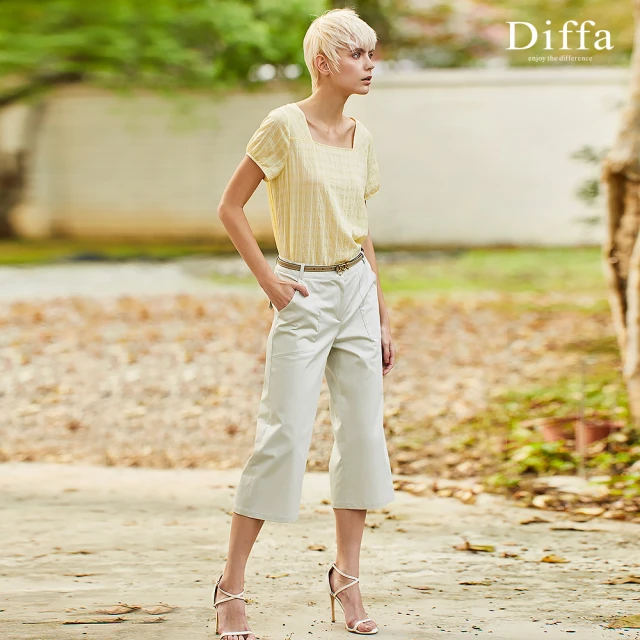 Diffa 美型設計長褲裙-女優惠推薦