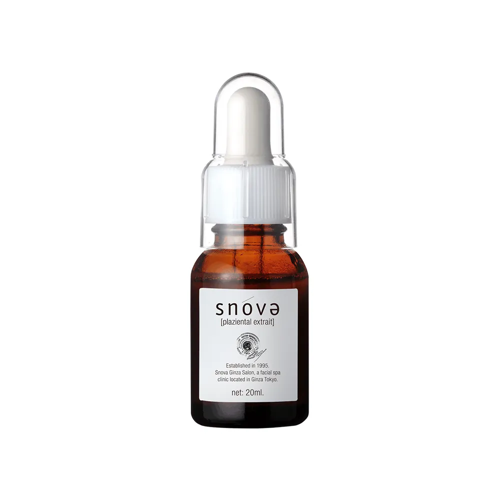 【SNOVA】絲若雪胎盤素精華液-20ml-1入組(抗老/保濕/提亮/精華液)