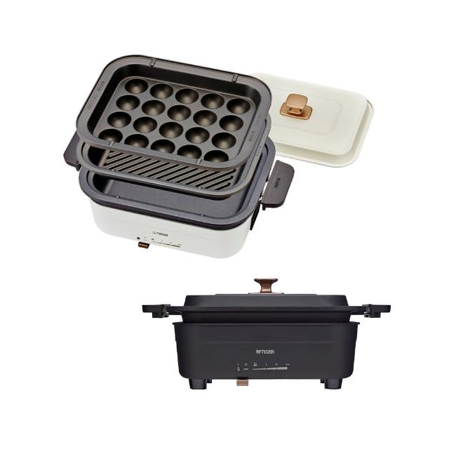 【TIGER 虎牌】多功能方型電烤盤火鍋(CRL-A30R)