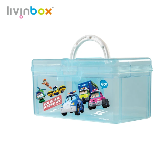livinbox 樹德livinbox 樹德 TB-300PL波力工具箱2入組(小物收納/繪畫用品收納/兒童/美勞用品)