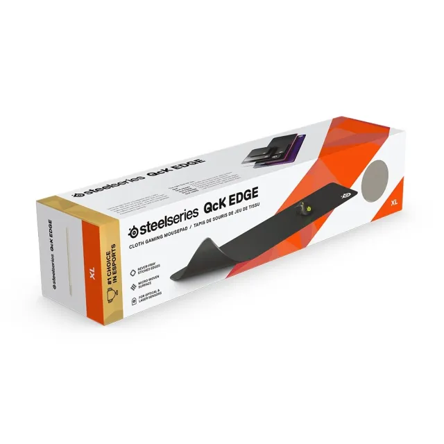 【Steelseries 賽睿】QcK Edge電競滑鼠墊XL(專業/電競/鼠墊/900x300mm)