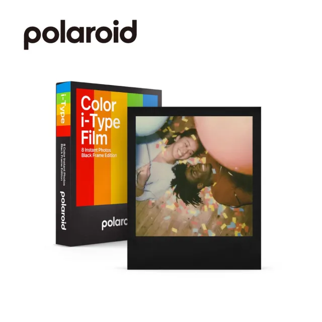 【Polaroid 寶麗來】i-Type 彩色黑框相紙(DIF3)