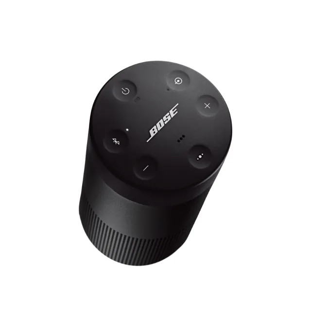 【BOSE】SoundLink Revolve II 防潑水 360° 全方向聲音 可攜式藍牙揚聲器 黑色(即贈Micro三色任選一)