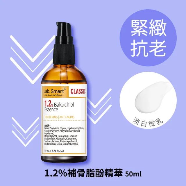 【Dr.Hsieh 達特醫】LabSmart Classic精華50ml-無盒(神經醯胺/A醇/維生素B3/維生素C醣甘)