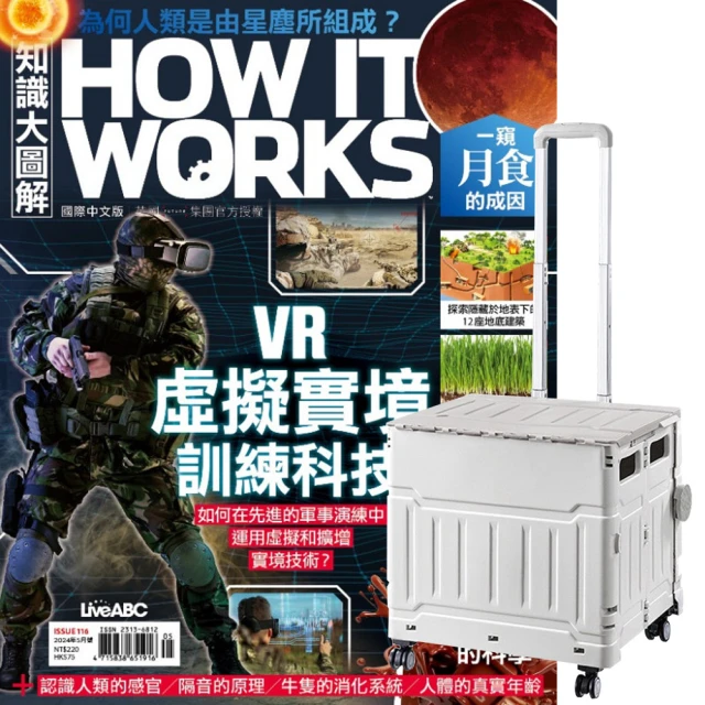 希伯崙 《How It Works知識大圖解》1年12期 贈