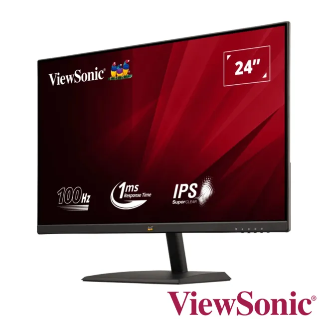 【ViewSonic 優派】VA2436-MH 24型 IPS FHD 100Hz 平面護眼電腦螢幕(內建喇叭/HDMI/VGA/1ms)