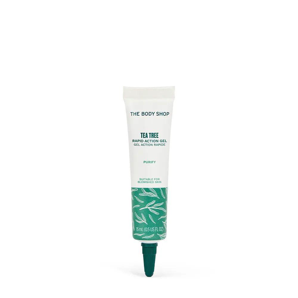 【THE BODY SHOP 美體小舖】茶樹淨膚調理修復凝膠(15ML/抗痘/除痘)