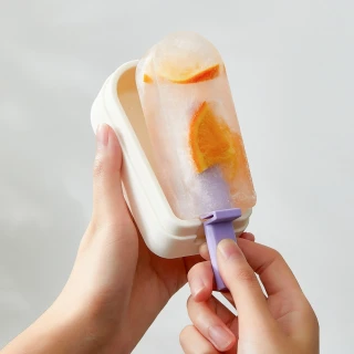【茉家】安心材質食品級矽膠DIY冰棒模具(6入)