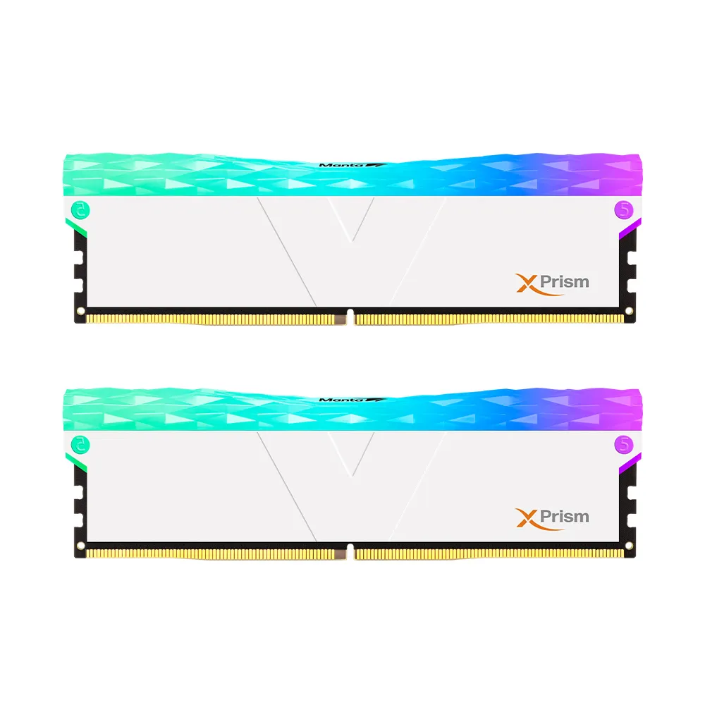 【v-color】MANTA XPRISM RGB DDR5 6800 96GB kit 48GBx2(桌上型超頻記憶體)