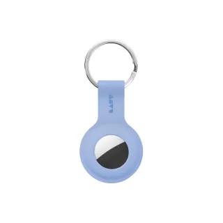 【LAUT 萊德】AirTag 矽膠鑰匙圈保護套-天空藍