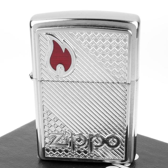 【Zippo】美系~Zippo Tiles-磁磚圖案貼飾打火機