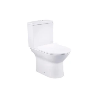 【CAESAR 凱撒衛浴】二段式省水馬桶-羅馬通/P排18.5cm(CF1551P 不含安裝)