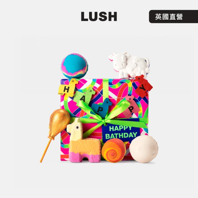 LUSH 嵐舒 浸浴慶典禮盒 泡澡球6入(果香/葡萄柚/柑橘/檸檬/清新)