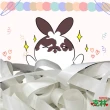 【克林CLEAN】瞇瞇兔兒童趣味紙帶 1捲出貨(紙團 紙條 長條紙 天然環保 創意激發 親子互動 小朋友放電)
