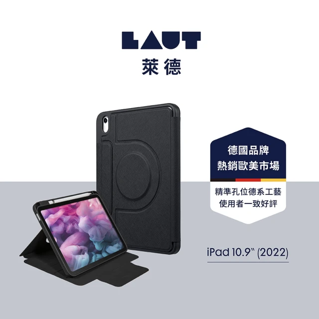 LAUT 萊德 iPad 10.9吋（2022）透明背板36