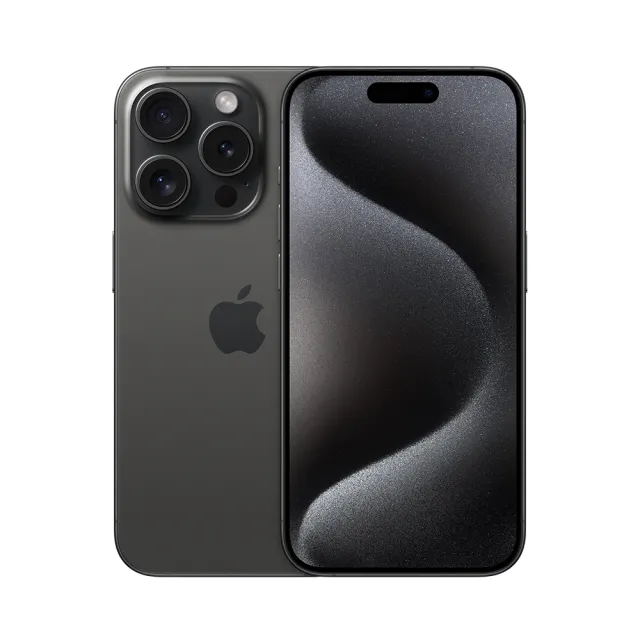 【Apple】iPhone 15 Pro(128G/6.1吋)(犀牛盾透明防摔殼組)