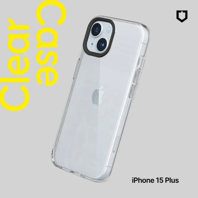 【Apple】iPhone 15 Pro(128G/6.1吋)(犀牛盾透明防摔殼組)