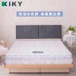 【KIKY】3M乳膠防潑水蜂巢式獨立筒床墊(雙人加大6尺)