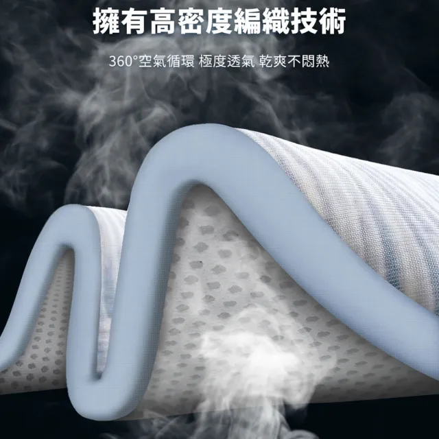 【日本旭川】AIRFit氧活力極致涼感空氣床墊-雙人加大(冰涼墊 涼墊 透氣床墊 感謝伊正真心推薦)