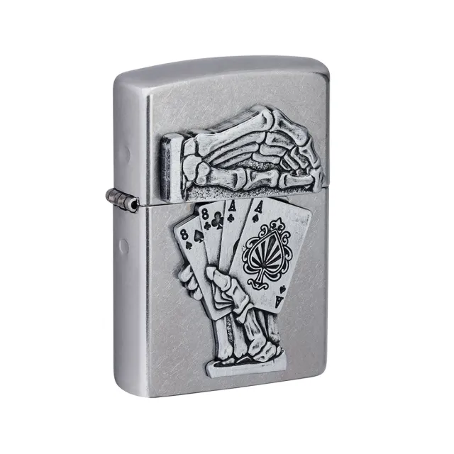 【Zippo】死人手徽防風打火機(美國防風打火機)