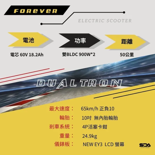 【DUALTRON】FOREVER(時尚、韓國頂級滑板車)
