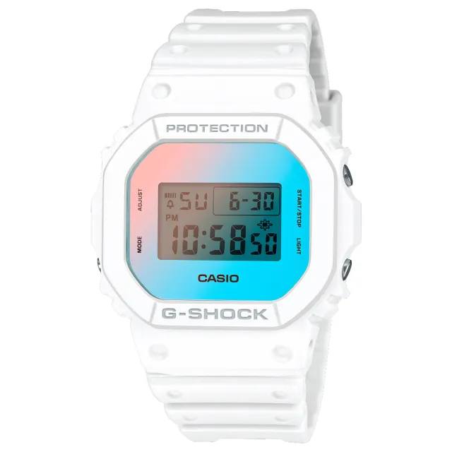 【CASIO 卡西歐】G-SHOCK陽光海灘電子錶(DW-5600TL-7)