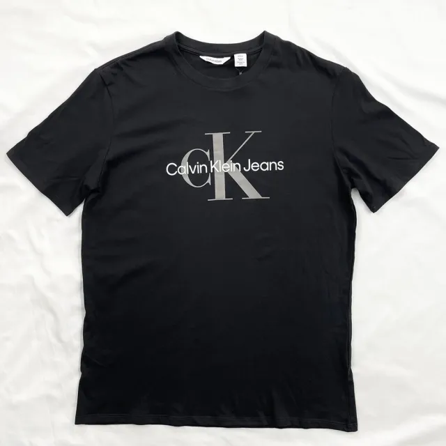 【Calvin Klein 凱文克萊】Calvin Klein 短T 大CK 現貨  T恤 短袖 素T CK 純棉 上衣(短袖 T恤)