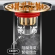 【SUNLY】大蓋雙開磁吸式閉合防臭地漏芯2入組(排水孔蓋 地漏塞 防蟲 防臭 過濾防堵)