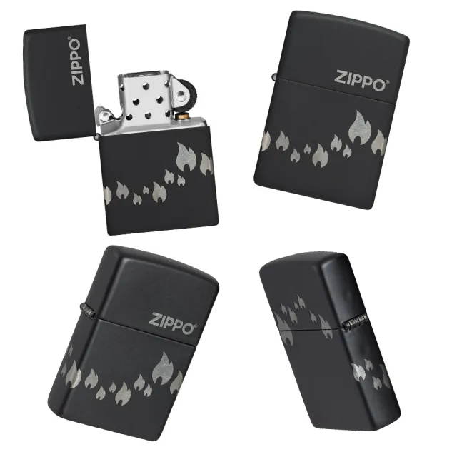 【Zippo】zippo火焰圖紋防風打火機(美國防風打火機)