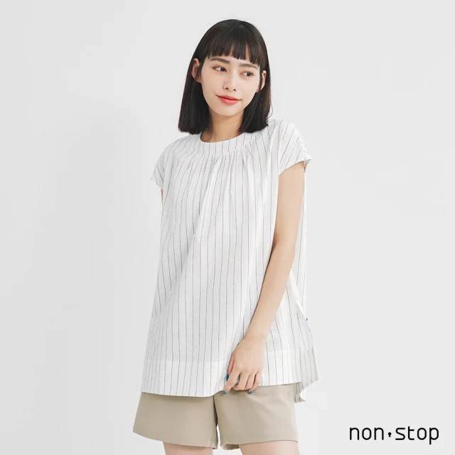 non-stop 復古水洗刷破直筒牛仔褲-2色評價推薦