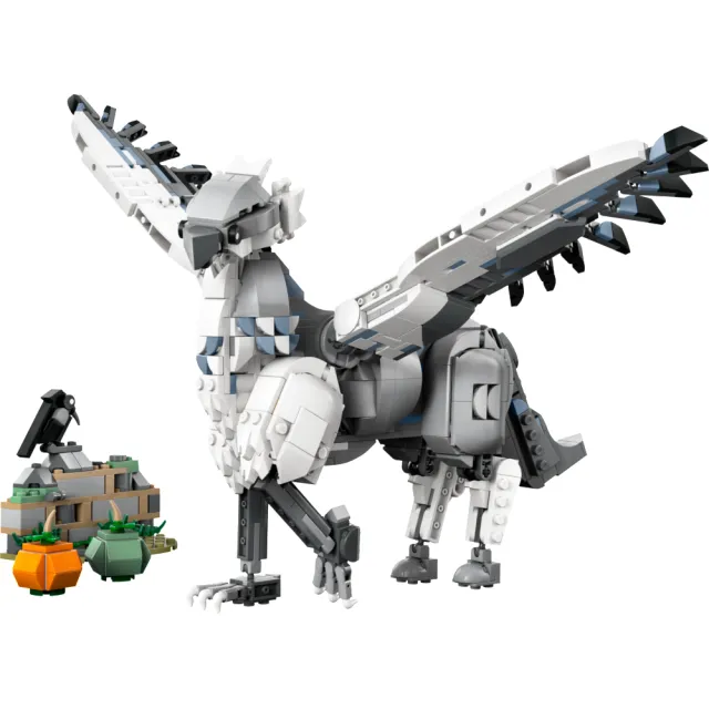 【LEGO 樂高】哈利波特系列 76427 鷹馬巴嘴(Buckbeak 鷹馬模型 DIY積木 禮物)