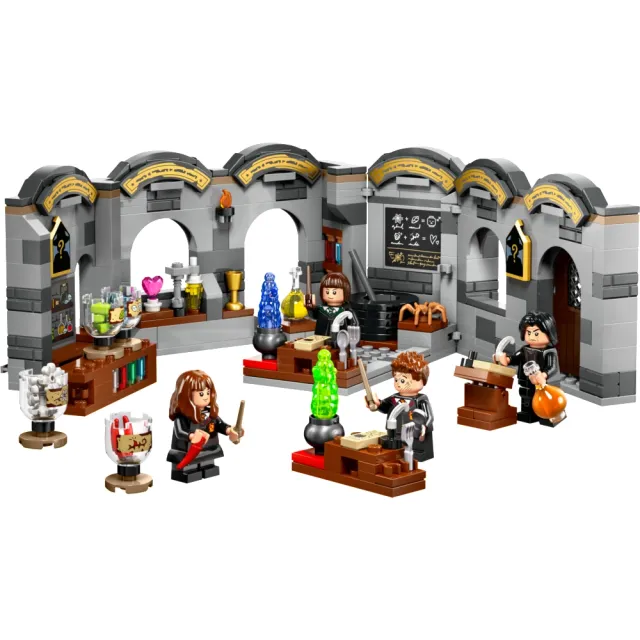 【LEGO 樂高】哈利波特系列 76431 霍格華茲城堡：魔藥學(Hogwarts Castle: Potions Class 魔法玩具 禮物)